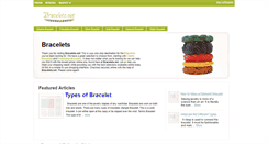 Desktop Screenshot of bracelets.net